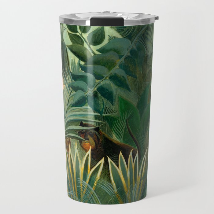 Henri Rousseau "The Equatorial Jungle" Travel Mug
