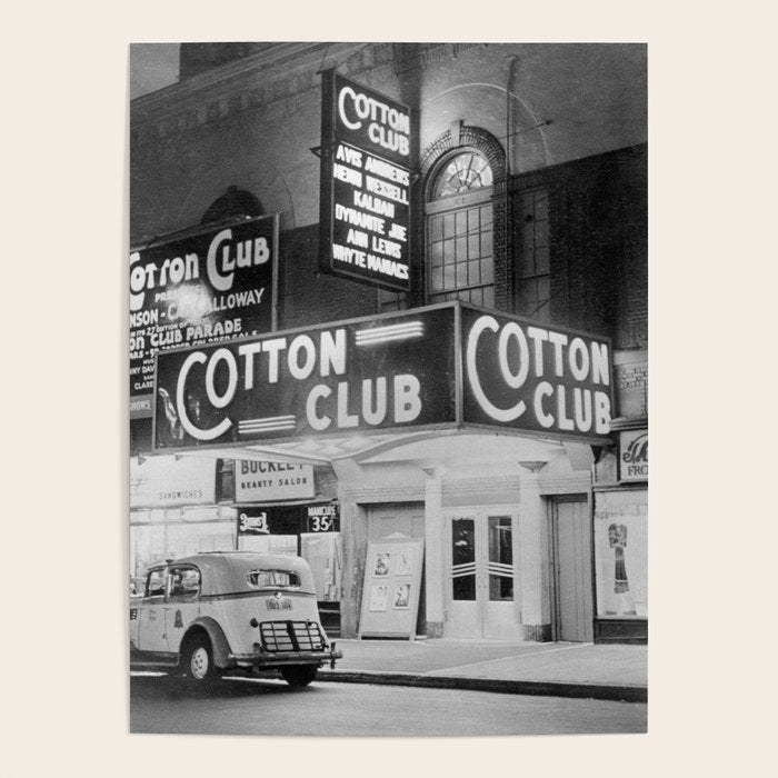 African American Harlem Renaissance Cotton Club Jazz Age Photograph Poster