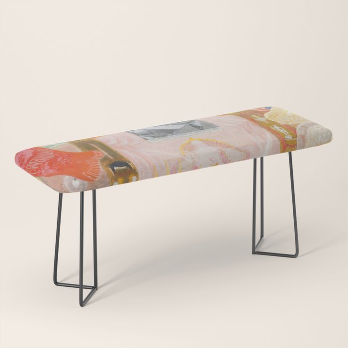 Florine Stettheimer "The Cathedrals Of Broadway" Bench