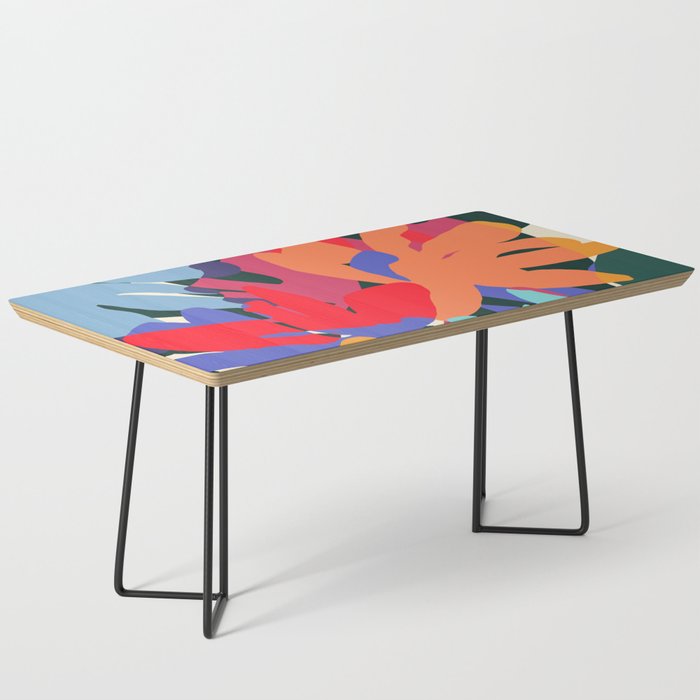 Where Flowers Blossom, So Does Hope. #Painting #Abstract Coffee Table