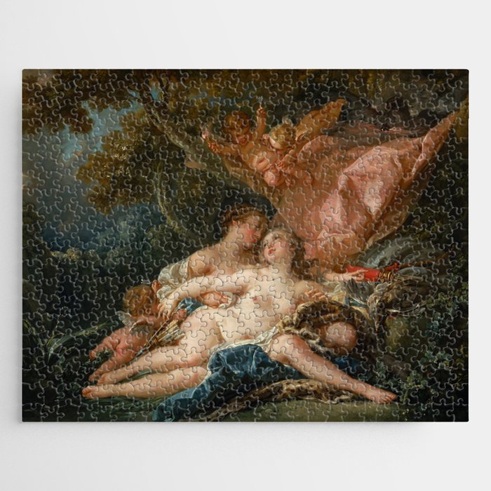 FrançOis Boucher "Jupiter And Callisto (The Nymph Callisto Seduced By Jupiter In The Guise Of Diana) Jigsaw Puzzle