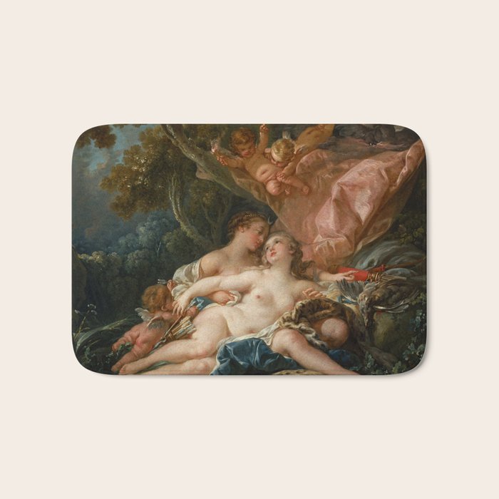 FrançOis Boucher "Jupiter And Callisto (The Nymph Callisto Seduced By Jupiter In The Guise Of Diana) Bath Mat