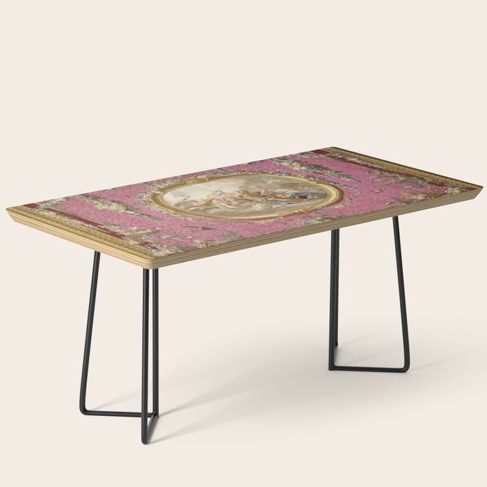 FrançOis Boucher "Venus Aux Forges De Vulcain" Coffee Table