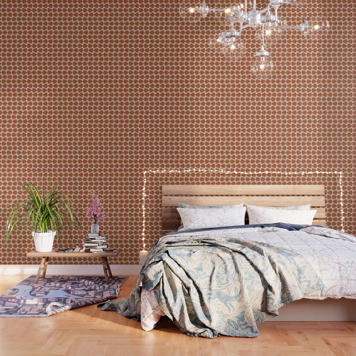 Plectrum Pattern In Clay And Putty  Wallpaper