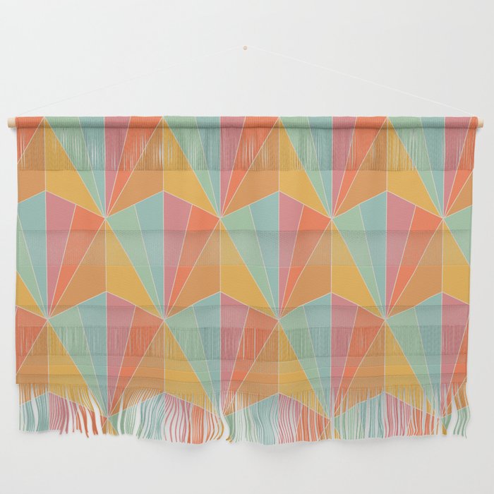Gisela Color Block Pattern Ii Wall Hanging