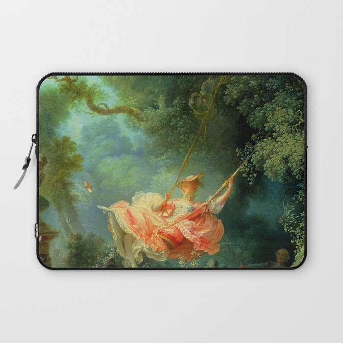 Jean-Honoré Fragonard "The Swing (L'Escarpolette)(The Happy Accidents Of The Swing") Laptop Sleeve