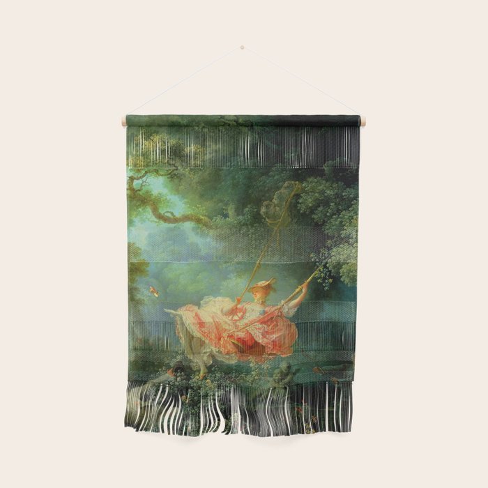 Jean-Honoré Fragonard "The Swing (L'Escarpolette)(The Happy Accidents Of The Swing") Wall Hanging