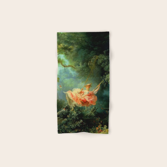 Jean-Honor Fragonard "The Swing (L'Escarpolette)(The Happy Accidents Of The Swing") Bath Towel