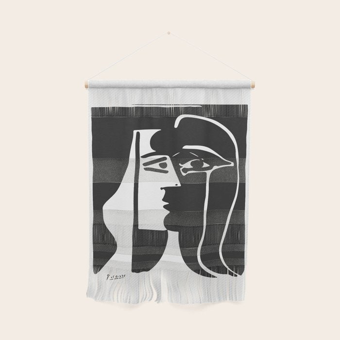 Picasso - Kiss 1979 Artwork Reproduction Wall Hanging
