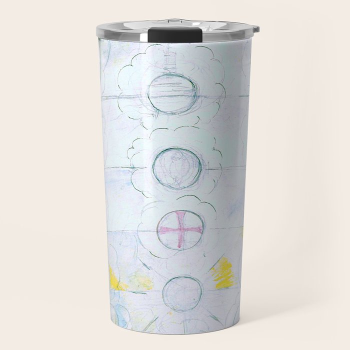 William Blake "Illustrations To Dante'S Divine Comedy - The Vision Of The Deity" Travel Mug