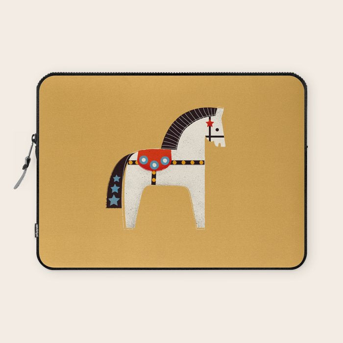 Festive Pony - Illustration Laptop Sleeve