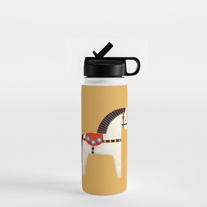 Festive Pony - Illustration Water Bottle