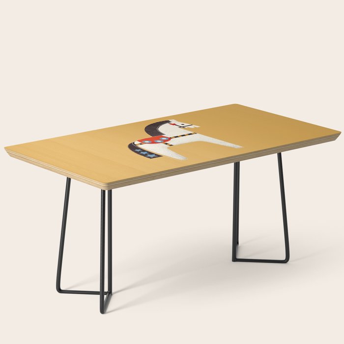 Festive Pony - Illustration Coffee Table
