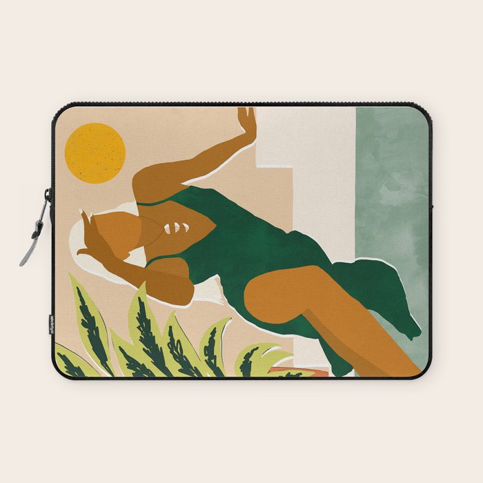 The Wait Is Long But My Dream Of You Does Not End #Illustration Laptop Sleeve