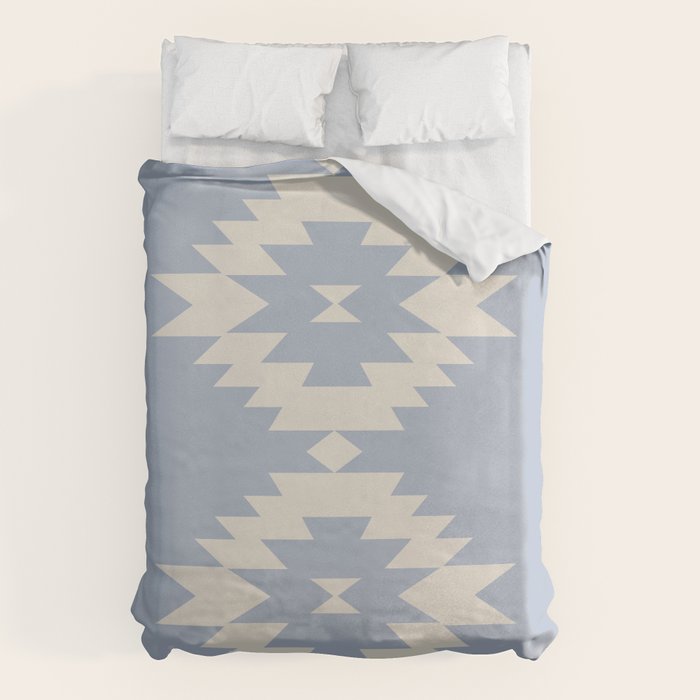 Southwestern Minimalism - Sky Blue Duvet Cover