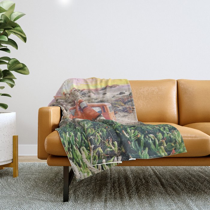 Summer Adventure #Photography #Digitalart Throw Blanket