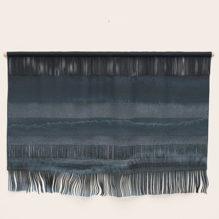 Within The Tides Night Beach By Monika Strigel Wall Hanging