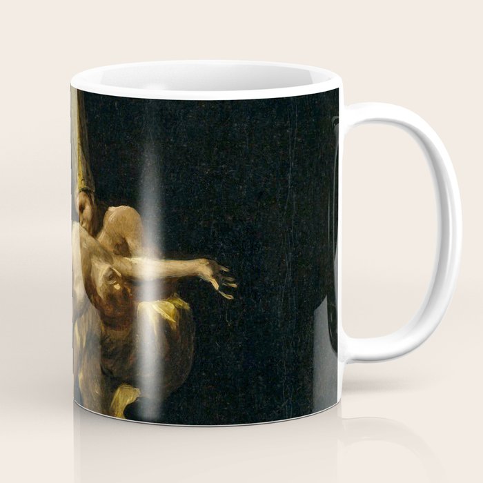 Francisco Goya "Witches' Flight Also Known As Witches In Flight Or Witch" Coffee Mug