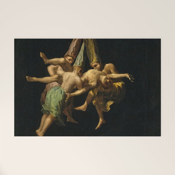 Francisco Goya "Witches' Flight Also Known As Witches In Flight Or Witch" Welcome Mat