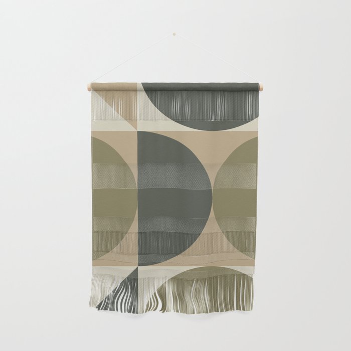 Abstract Scandinavian Art 342 Mid Century Modern Wall Hanging