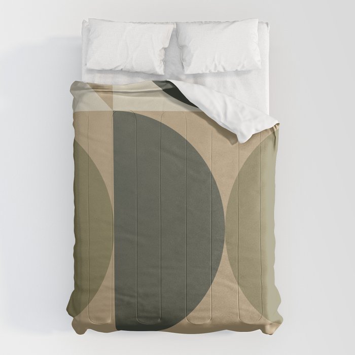 Abstract Scandinavian Art 342 Mid Century Modern Comforter