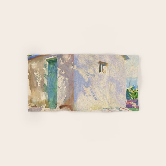 John Singer Sargent "Corfu: Lights And Shadows" Bath Towel