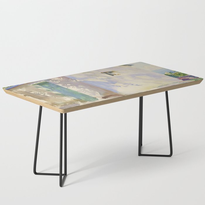 John Singer Sargent "Corfu: Lights And Shadows" Coffee Table