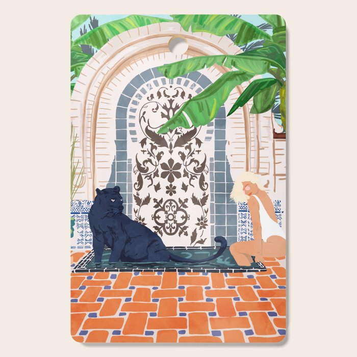 Frienaissance #Painting #Wildlife #Illustration Cutting Board