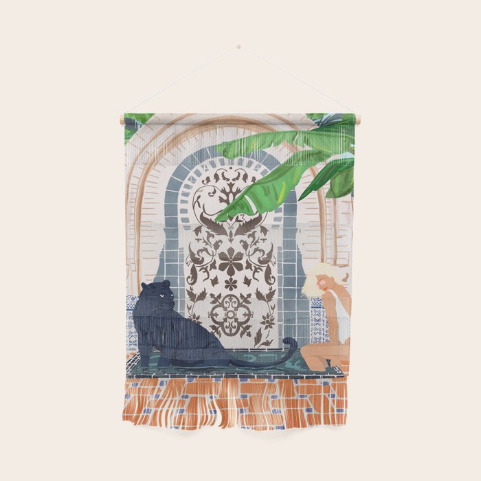 Frienaissance #Painting #Wildlife #Illustration Wall Hanging