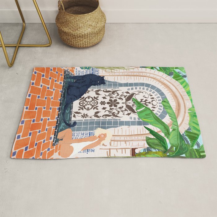 Frienaissance #Painting #Wildlife #Illustration Rug