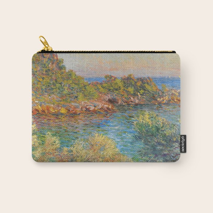 Claude Monet "Landscape Near Montecarlo" Carry All Pouch