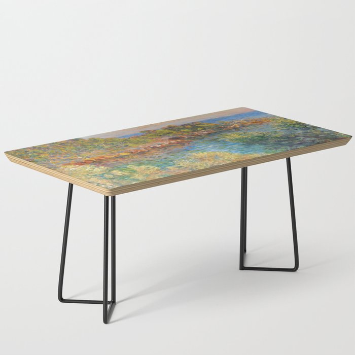 Claude Monet "Landscape Near Montecarlo" Coffee Table