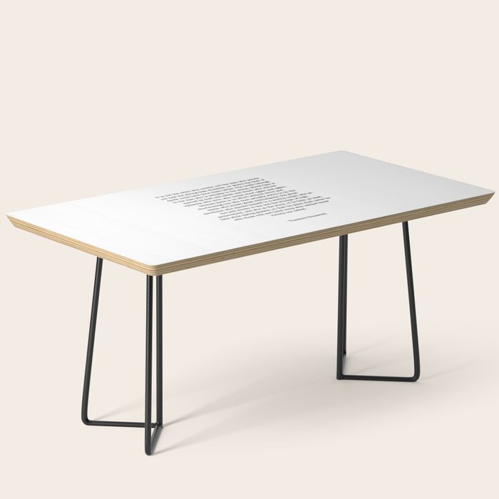 Man In The Arena Theodore Roosevelt Coffee Table