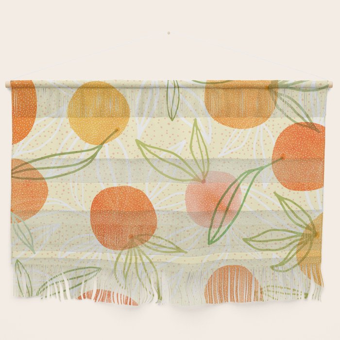 Summer Citrus Tropical Fruit Series Wall Hanging