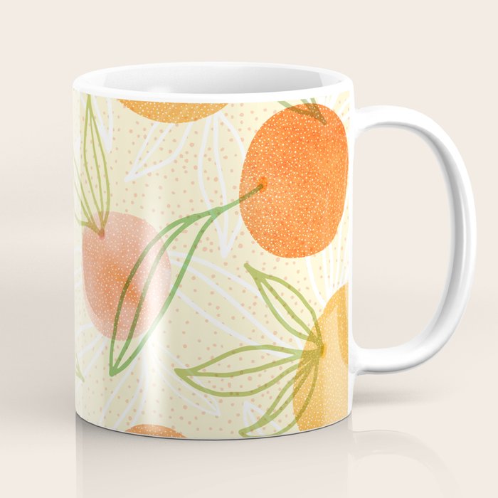 Summer Citrus Tropical Fruit Series Coffee Mug