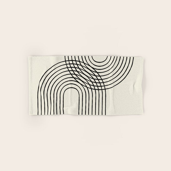 Arch Duo 2 Mid Century Modern Bath Towel