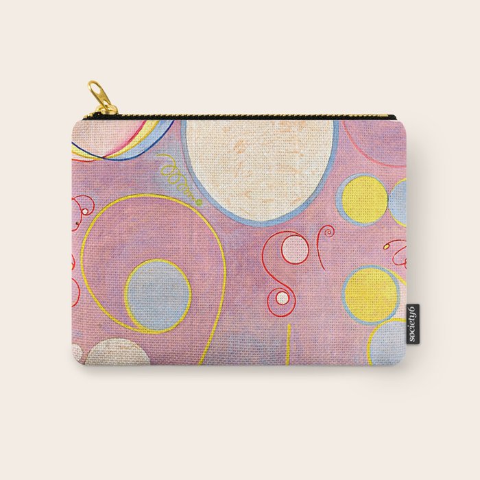 Hilma Af Klint "The Ten Largest, No. 08, Adulthood, Group Iv" Carry All Pouch
