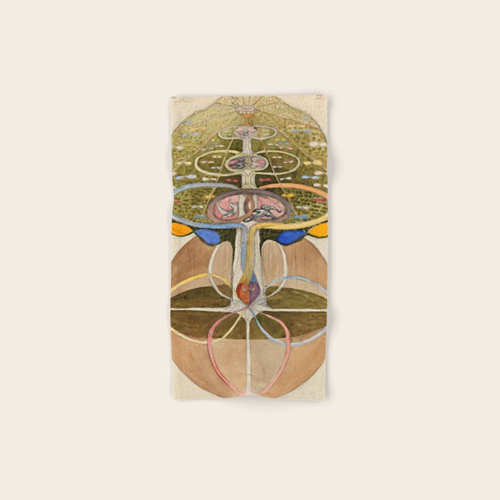 Hilma Af Klint "Tree Of Knowledge No. 1" Bath Towel