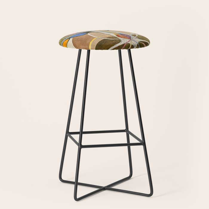 Hilma Af Klint "Tree Of Knowledge No. 1" Stool