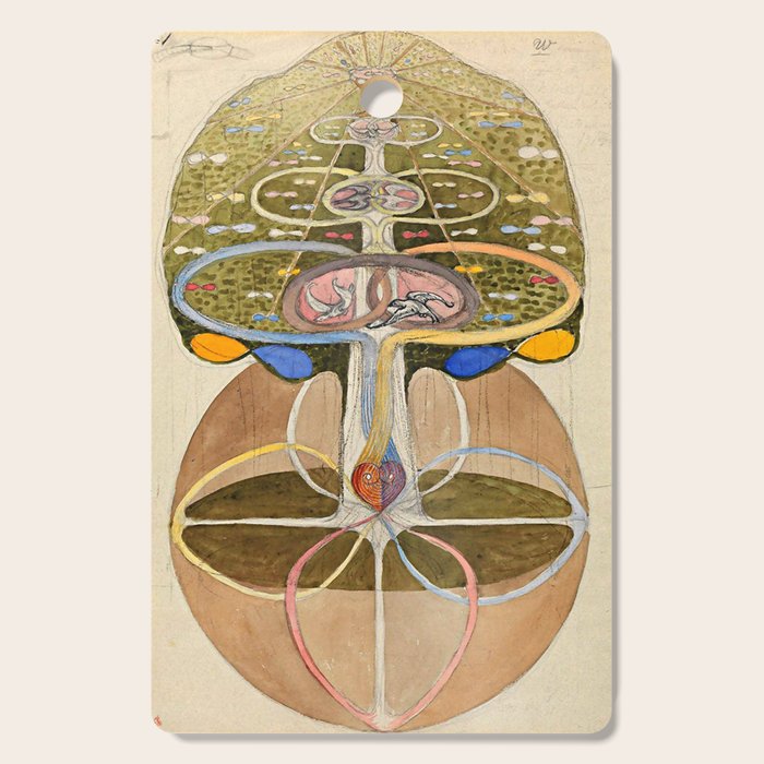 Hilma Af Klint "Tree Of Knowledge No. 1" Cutting Board