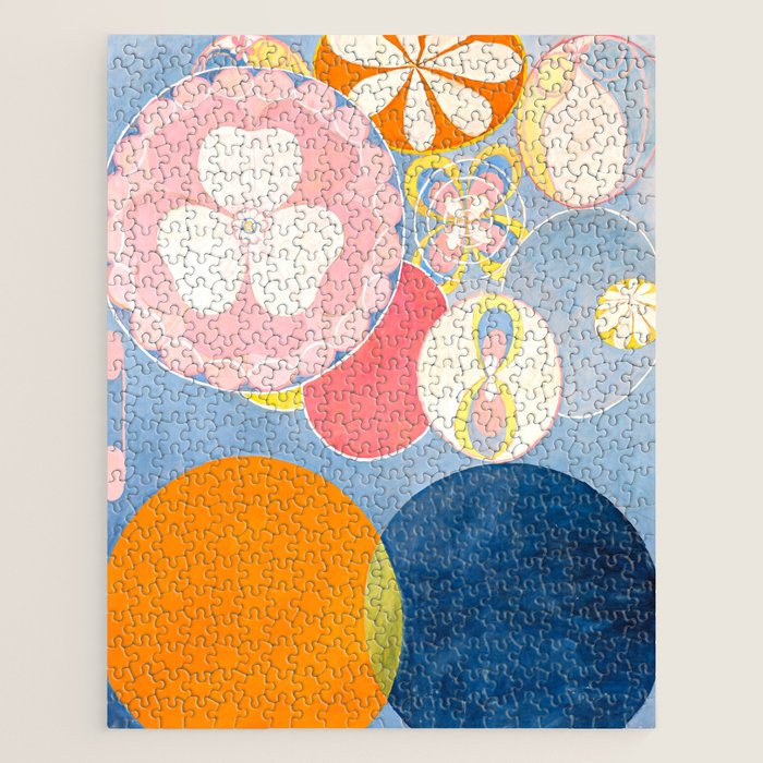 Hilma Af Klint "The Ten Largest, No. 02, Childhood, Group Iv" Jigsaw Puzzle