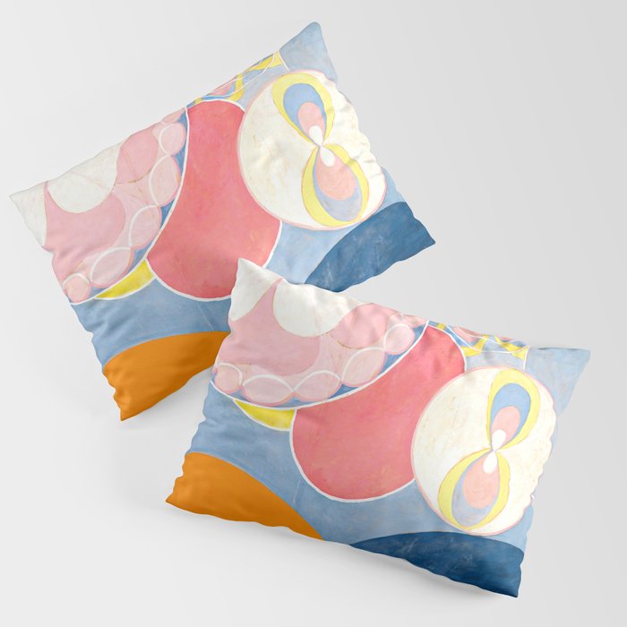 Hilma Af Klint "The Ten Largest, No. 02, Childhood, Group Iv" Pillow Sham