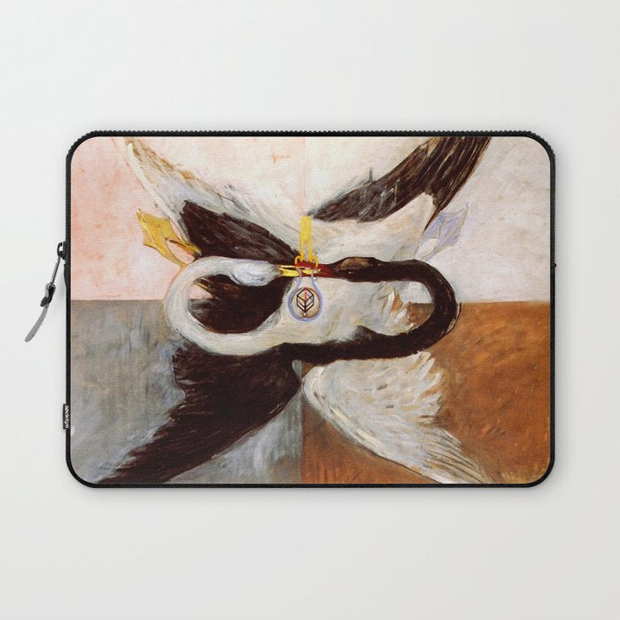 Hilma Af Klint "The Swan, No. 24, Group Ix-Suw, 1915" Laptop Sleeve