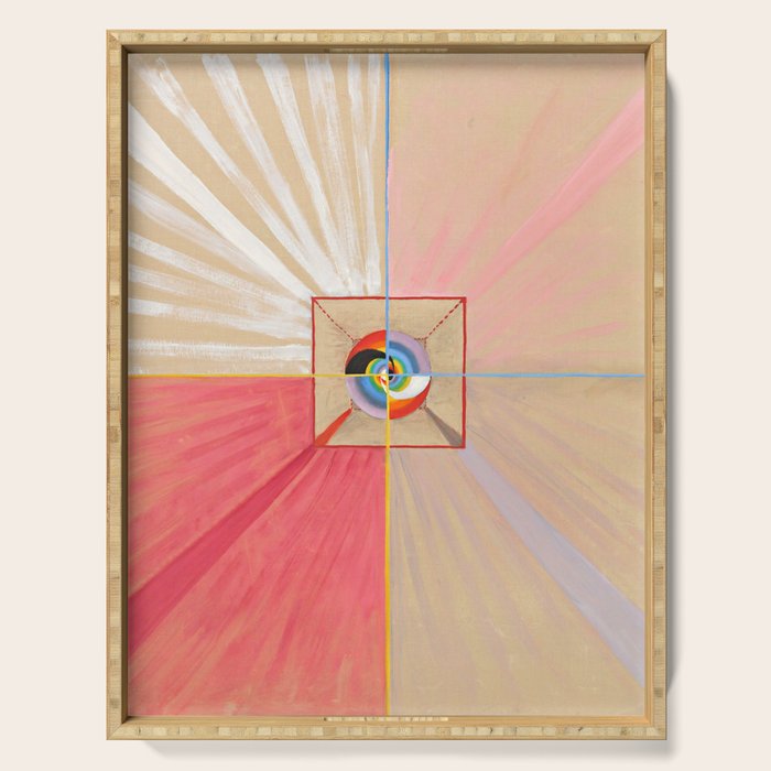 Hilma Af Klint "The Swan, No. 11, Group Ix-Suw" Serving Tray