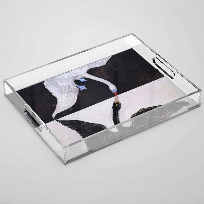 Hilma Af Klint "The Swan, No. 01, Group Ix-Suw" Acrylic Tray