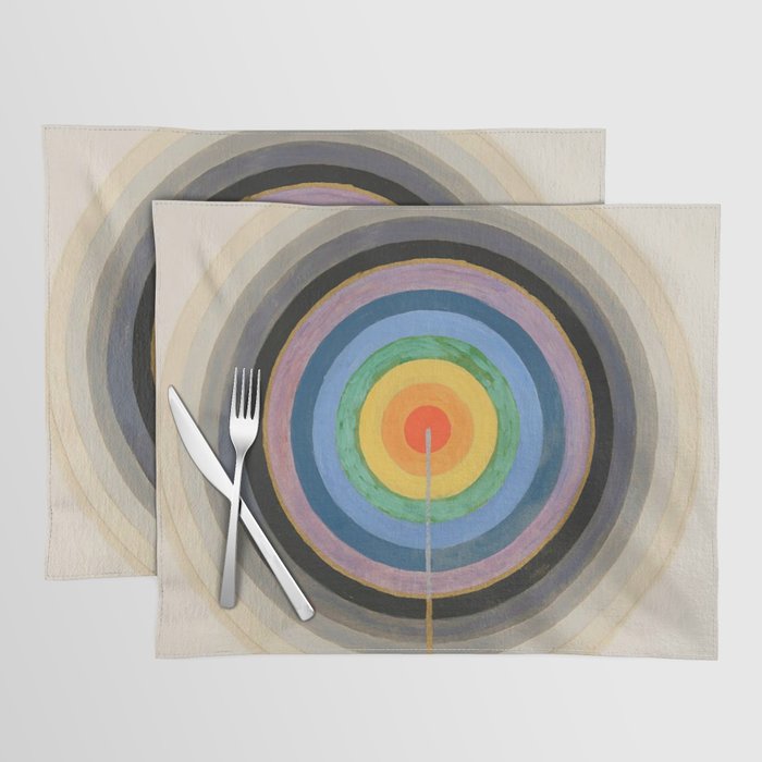 Hilma Af Klint "Series Viii. Picture Of The Starting Point (1920)" Placemat
