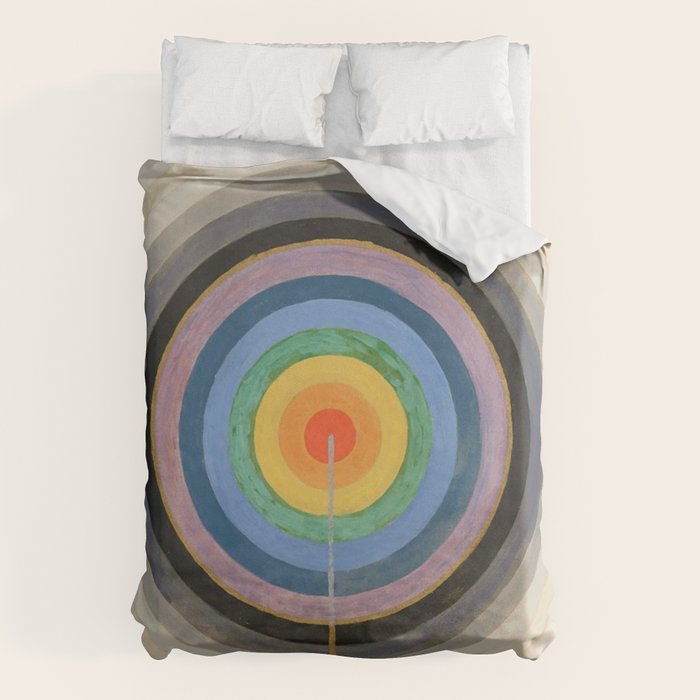 Hilma Af Klint "Series Viii. Picture Of The Starting Point (1920)" Duvet Cover