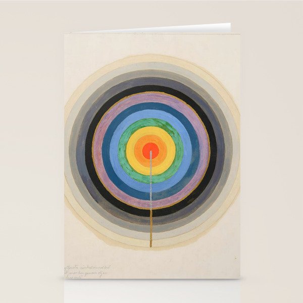 Hilma Af Klint "Series Viii. Picture Of The Starting Point (1920)" Stationery Card