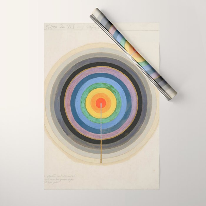 Hilma Af Klint "Series Viii. Picture Of The Starting Point (1920)" Wrapping Paper