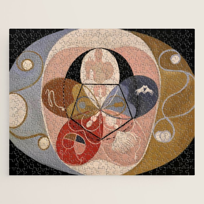 Hilma Af Klint "Evolution, No. 14, Group Vi" Jigsaw Puzzle